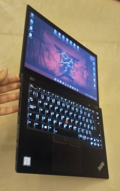 Lenovo T480s Core I5 8th Gen with 16Gb Ram, BackLight and Nvme 256 GB