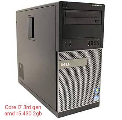 Core i7 3rd generation Build  with amd 2 gb graphic card