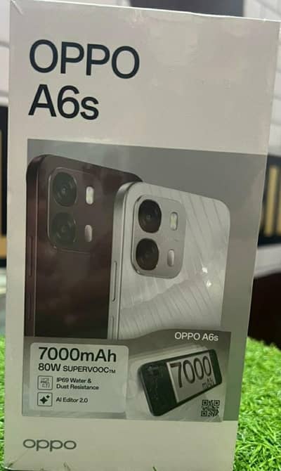 oppo A6S 8gb 256gb Box pack Hai  contact 03075446311