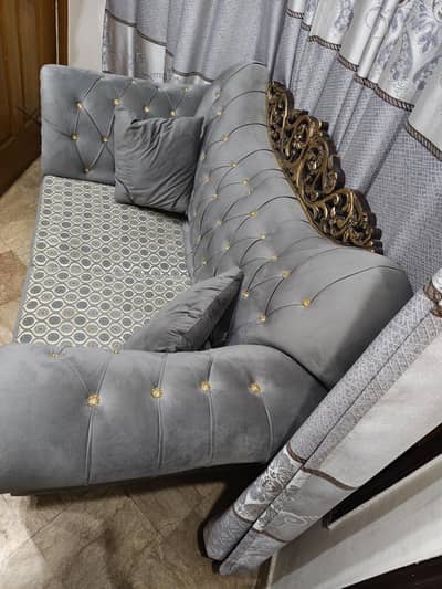 sofa set with dewan chair