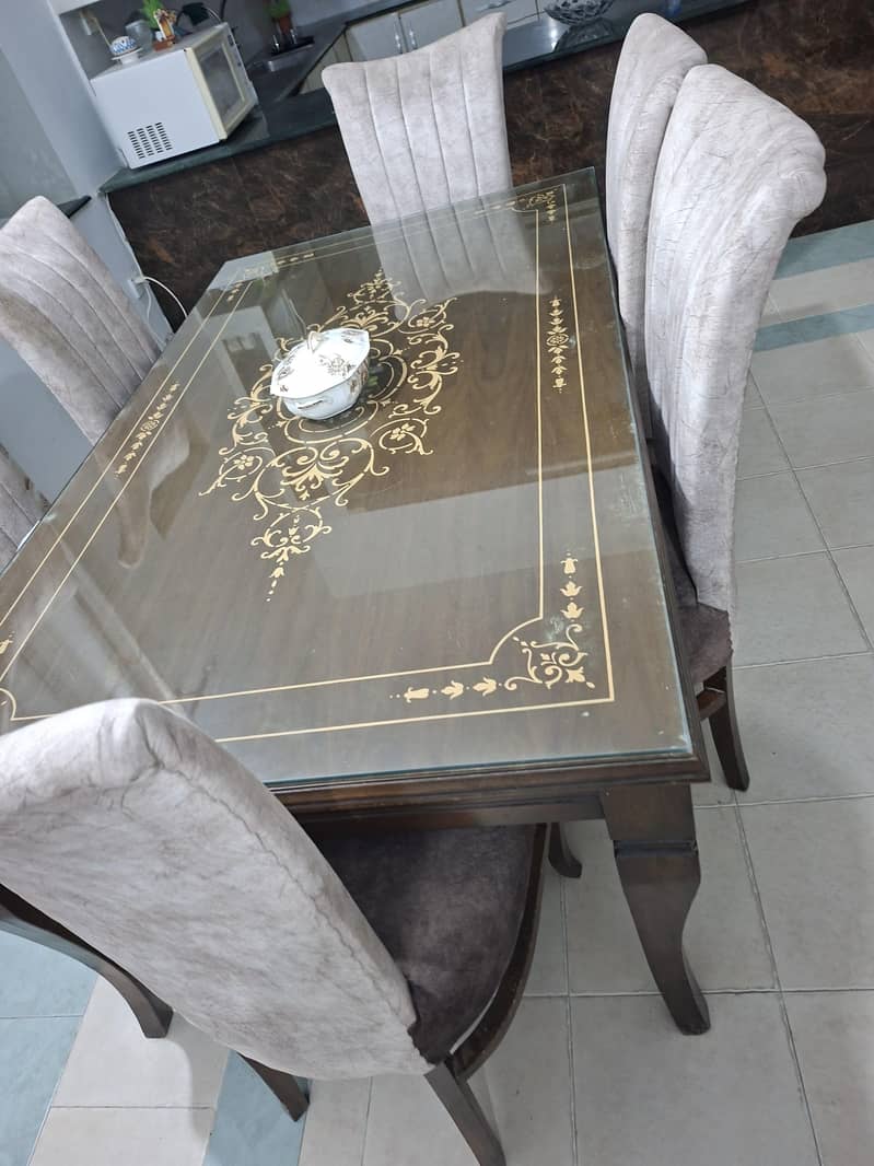 6 seter dining table 6