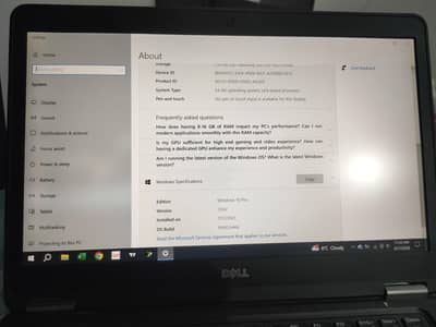 Dell core i7 vpro 5th charger ni hn or bratty krab hn or all ok hn