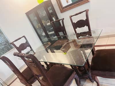 6 chairs dining set