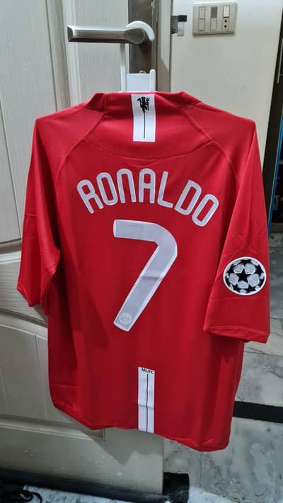 Manchester United 2008 Champions League Final Jersey - CR7 Nike DriFit