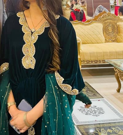 Trending Velvet Kaftaan