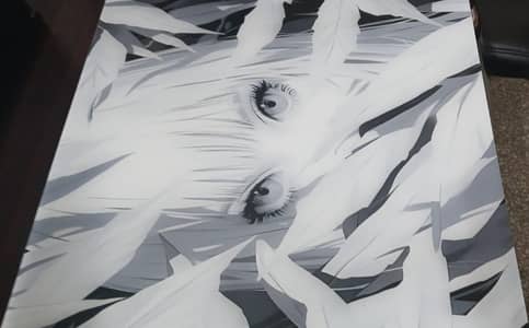 Glass Mouse Pad in Great Condition - Influencer Design