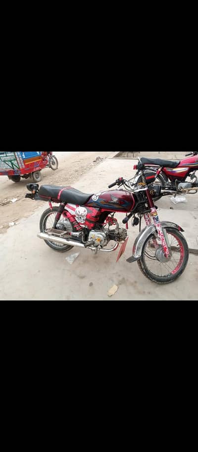 Untend 70cc Bick exchange possible Honda 125