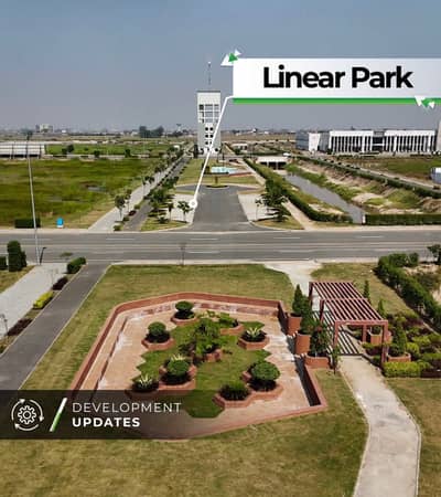 8 Marla Prime Location Commercial Plot Available In Lahore Smart City - Overseas Block