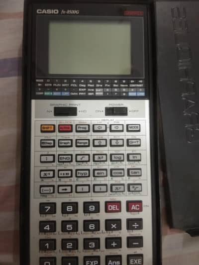vintage Casio calculator on condition