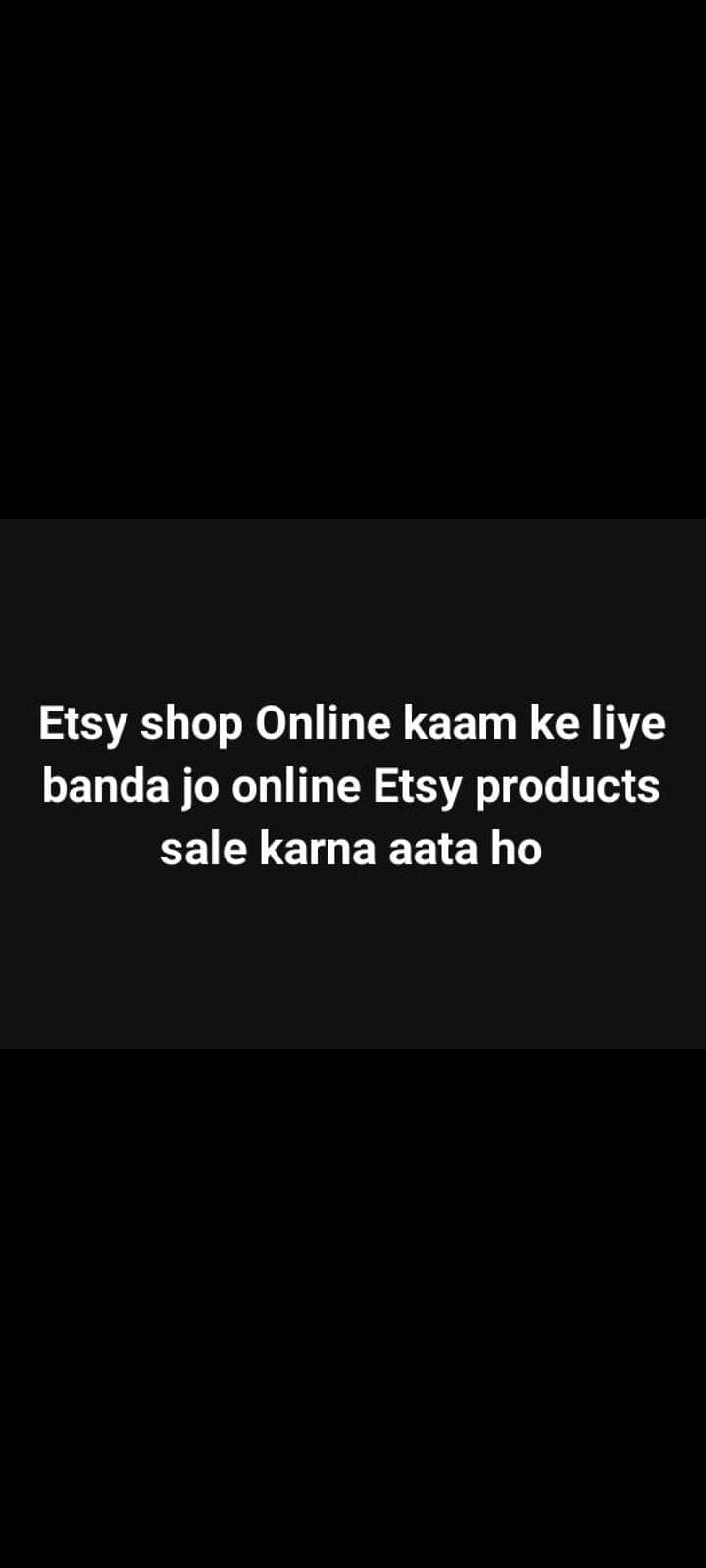 Etsy online store handler 1