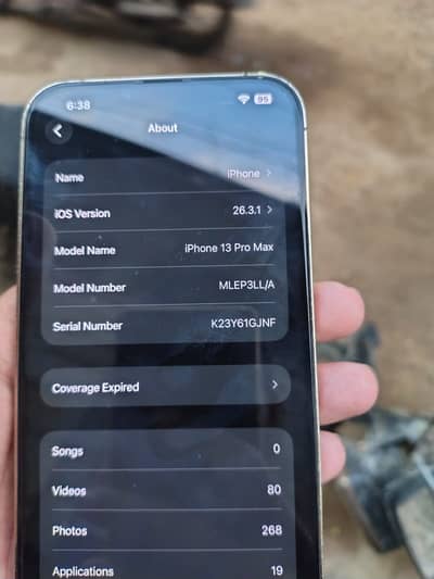 IPHONE 13 PM 256GB  NON PTA JV