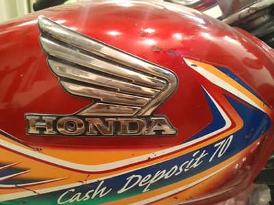 HONDA 70 PH 0-3-0-0-9-4-6-8-5-9-1 TOTAL ORIGINAL FIT BIKE 2021/20