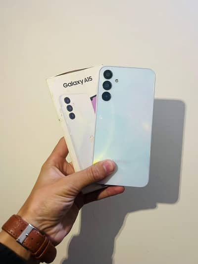 Samsung's A15 6 128 Ful box urgent sell condition 10/9.5