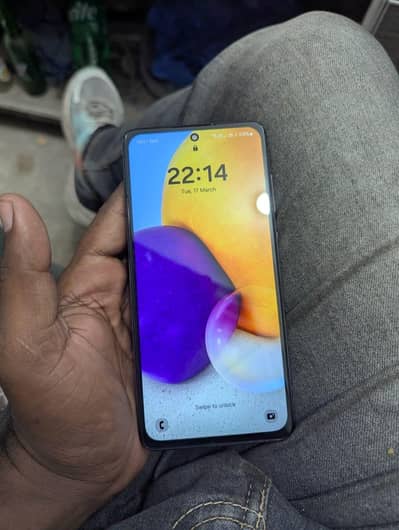 Samsung A72 8gb 128gb mbl reset krny k bad finger ni LG rhi