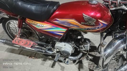 honda cd 70 2020(0322-3276769) Red Colour