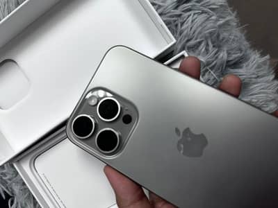 Iphone 15 Pro Max 256Gb Non Pta Complete Sim Time