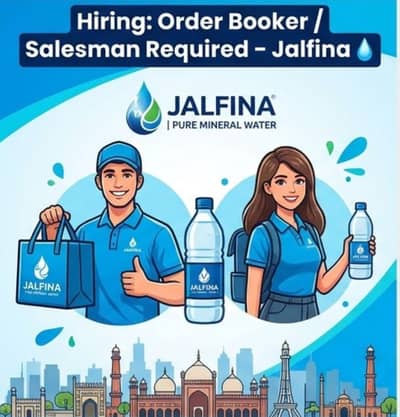 Need Order booker or sales man Male Female