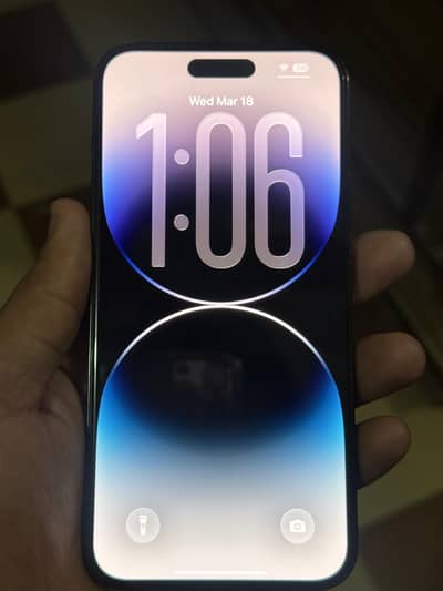 Iphone 14 pro max 10-10 condition 256GB