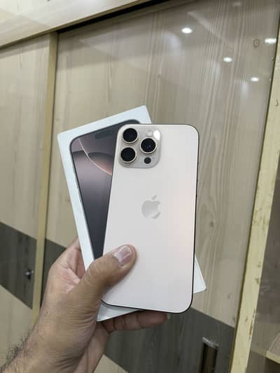 iPhone 16 pro max 512gb official pta approved