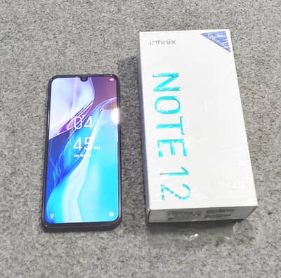 Infinix note 12 6/128 GB Official PTA Approved