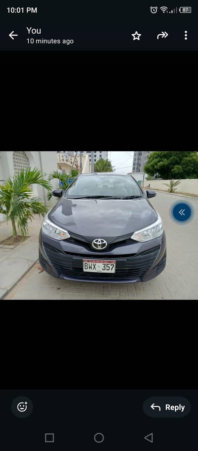 Toyota Yaris for sell in very good condition