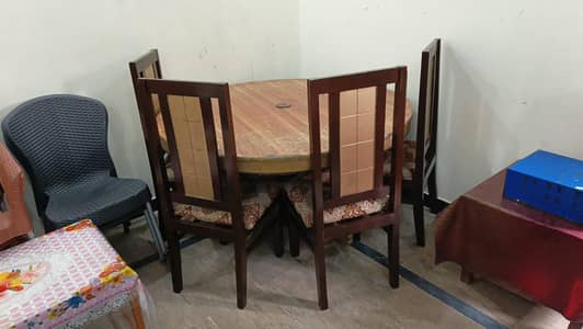 Solid Wooden Dining Table for Sale