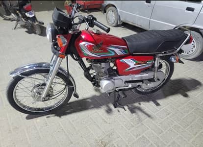 Honda 125 Red, 2023 khi no. 0322-8279122