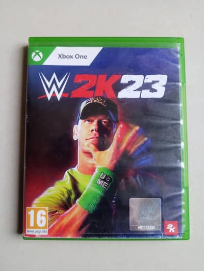 Xbox one w2k23 DVD and Xbox 360 15 dvds