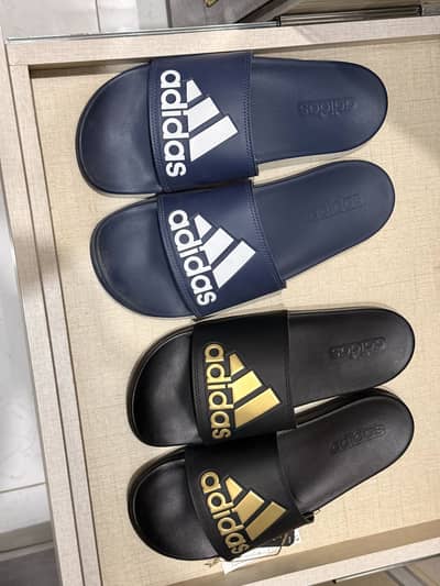 Adidas comfort slides brand new