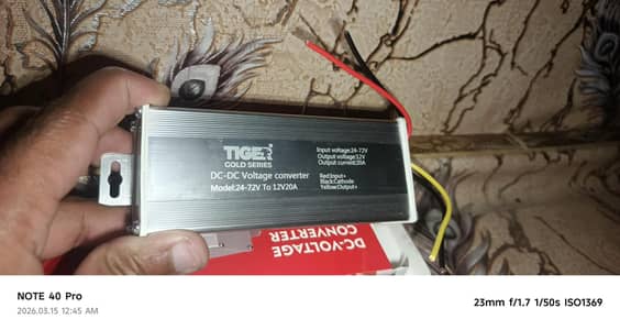 Dc to Dc converter 20amp brand new