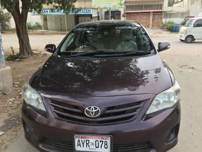 toyatta Corolla GLi 2012  good condition
