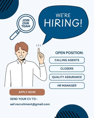 HIRING for CALL CENTER.