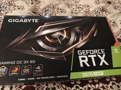 Gigabyte NVIDIA 2070 Super 8GB GPU