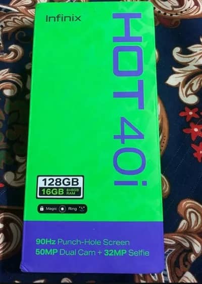 Infinix hot 40i 8/128
