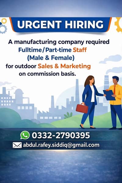 Salesman & Marketing Staff