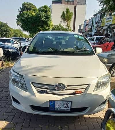 Toyota Corolla GLI 2008 Emergency post