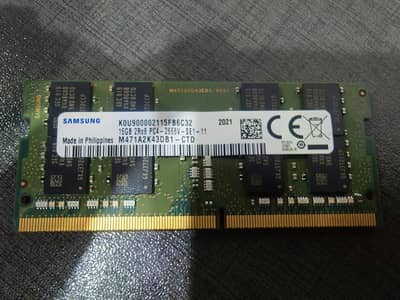 Laptop DDR4 16gb ram and 512 Nvme