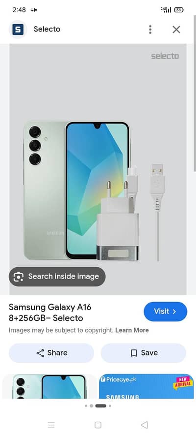 Samsung a16 8gb 256