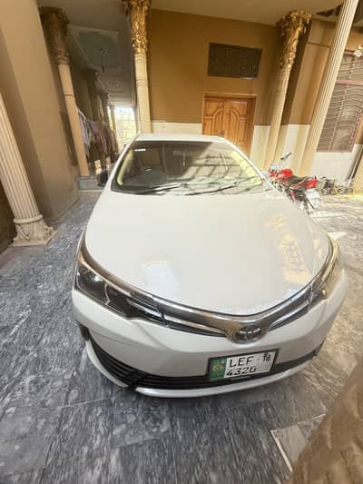 Toyota Corolla XLI 2018 convert to GLI