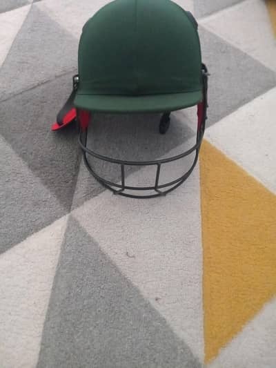 whole cricket kit. only bat used. rest all unused.