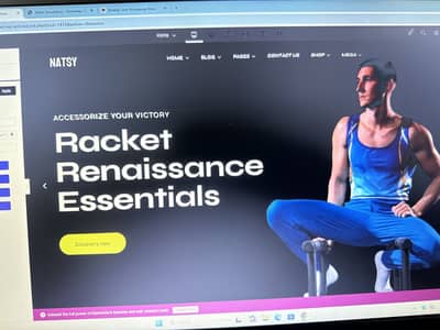 Koi Female jo elementar pr website bna skti ho?