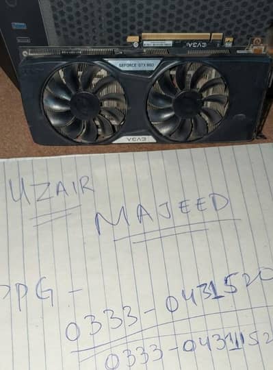 EVGA NVIDIA GTX 960 2GB VRAM