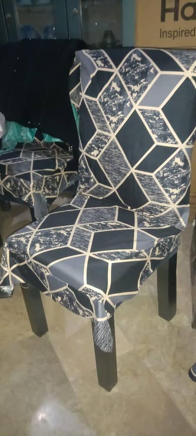 Pure wood dining set chairs