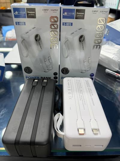 3 Star Power bank 30000 mah