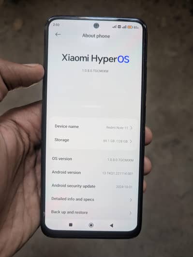Redmi Note 11 — PTA Approved | With Box & Original Charger