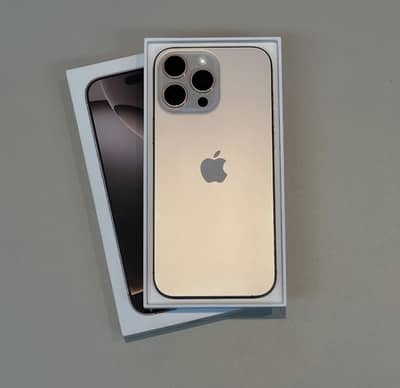 iPhone 16 Pro Max –jv  256GB (10/10 Condition)