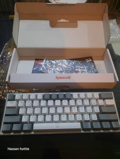 mechanical keyboard  red dragon