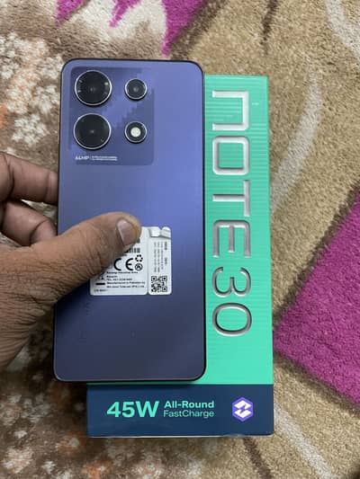 infinix Note 30 8/256 complet box