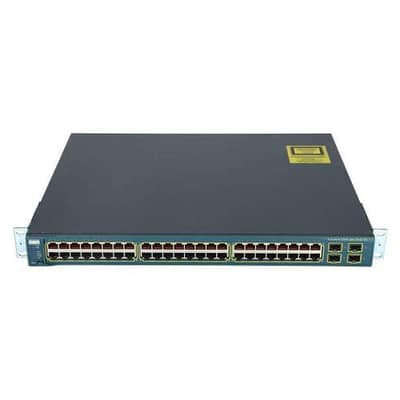 Cisco 3750 and 3560 Poe 48 10/100 switches
