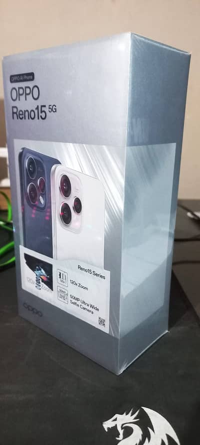OPPO Reno15 12GB RAM 512GB ROM – Box Pack Hot Item